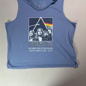 Pink Floyd Blue Tank Top